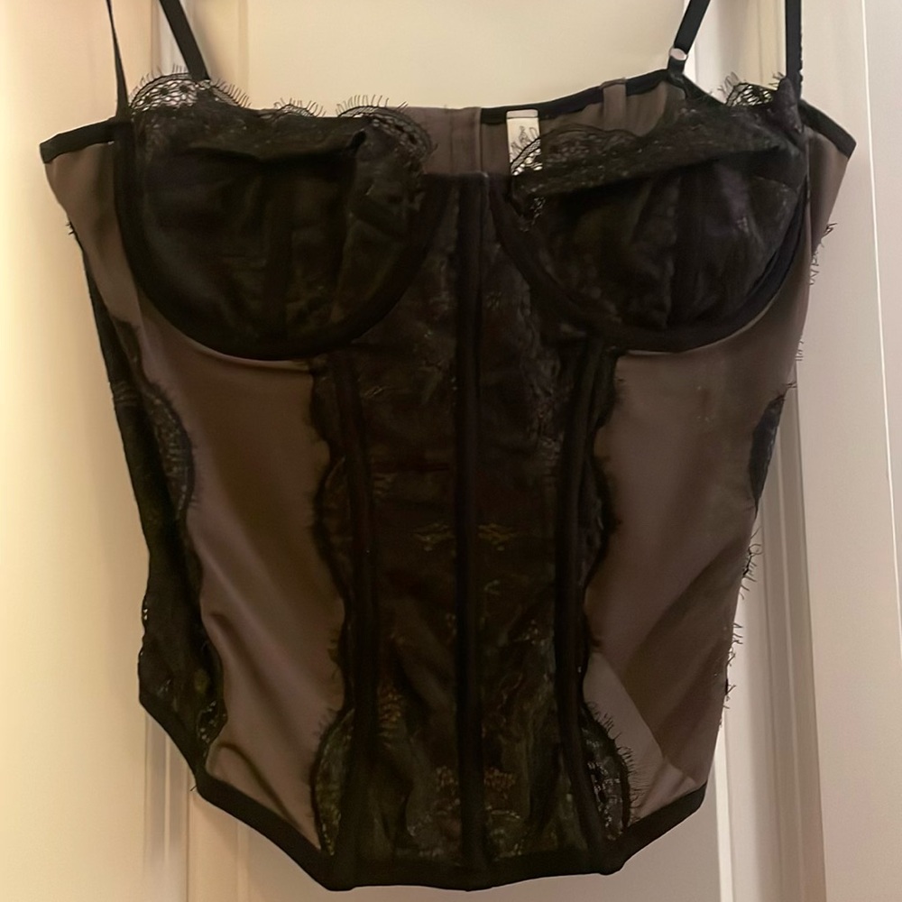 Urban Outfitters Black Lace Bra Intimates